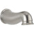 Delta 7-3/4 inch Non-Diverter Tub Spout in Stainless Steel Finish 588664