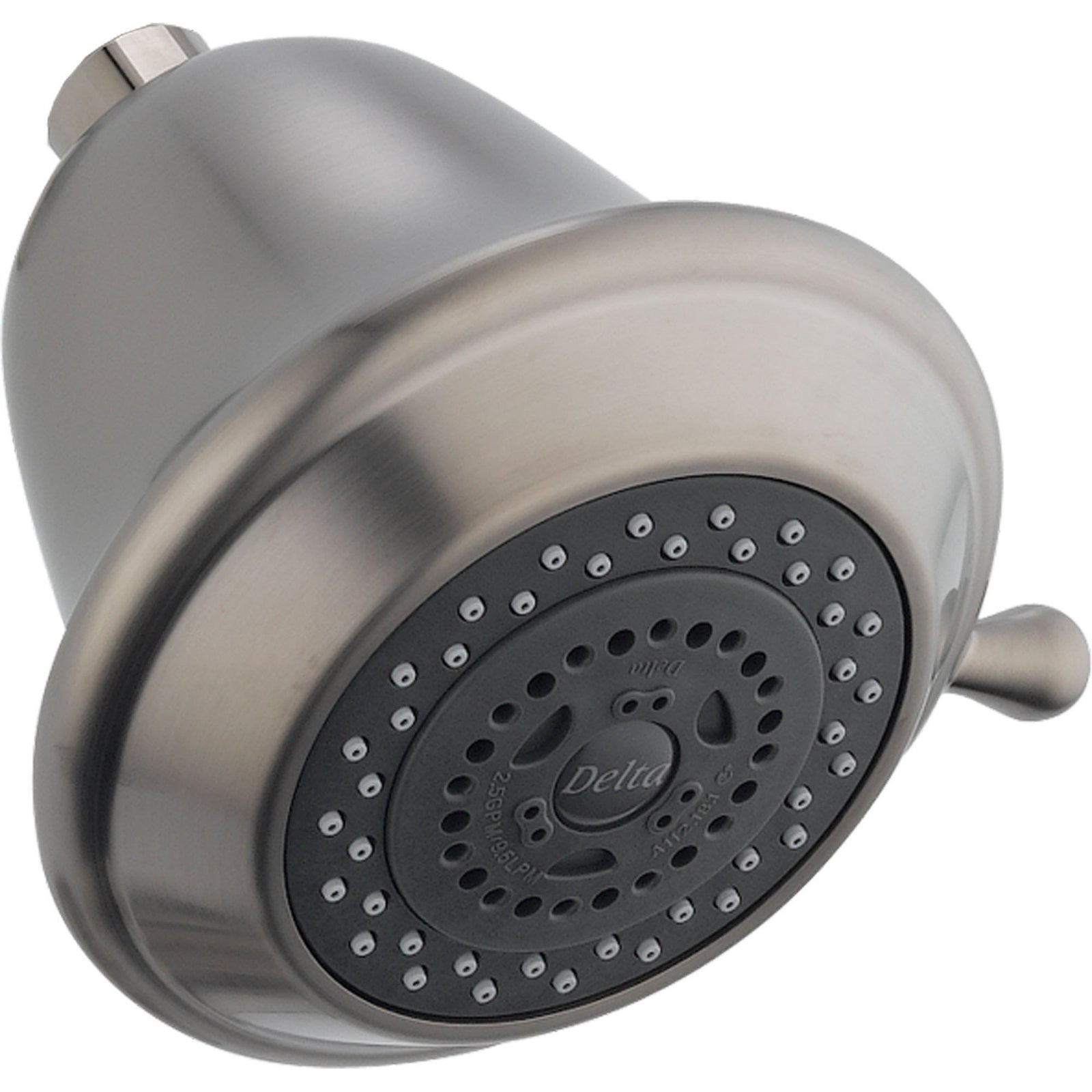 Delta 3-Setting Touch-Clean Shower Head in Stainless Steel Finish 571828