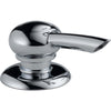 Delta Leland Collection Chrome Finish Single Handle Pull Down Kitchen Sink Faucet and Soap Dispenser Package D026CR