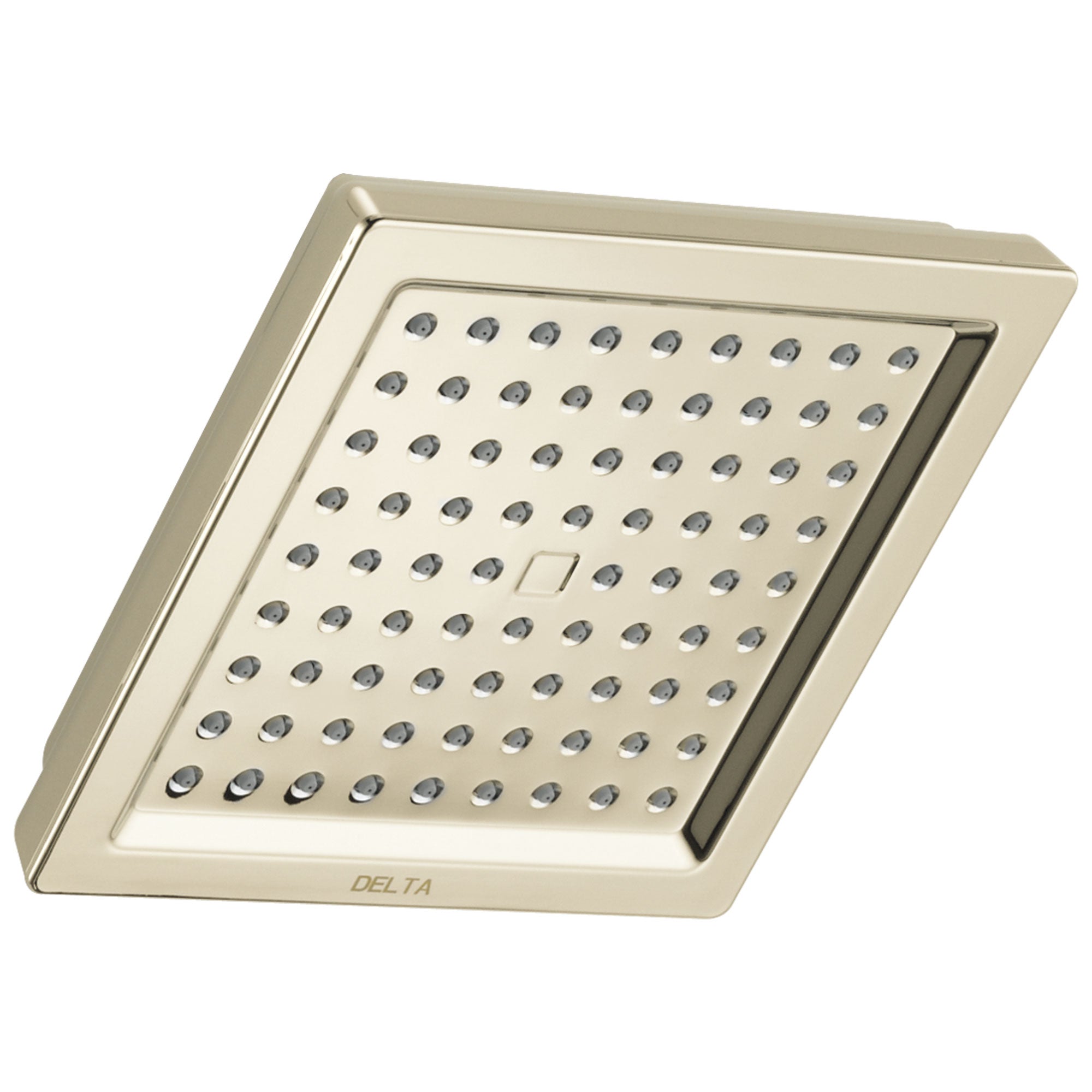 Delta Dryden Collection Polished Nickel Finish 6.5" Square Raincan Single-Setting Shower Head DRP62283PN