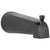 Delta Foundations Collection Oil Rubbed Bronze Finish Pull-Up Diverter Tub Spout DRP64721OB