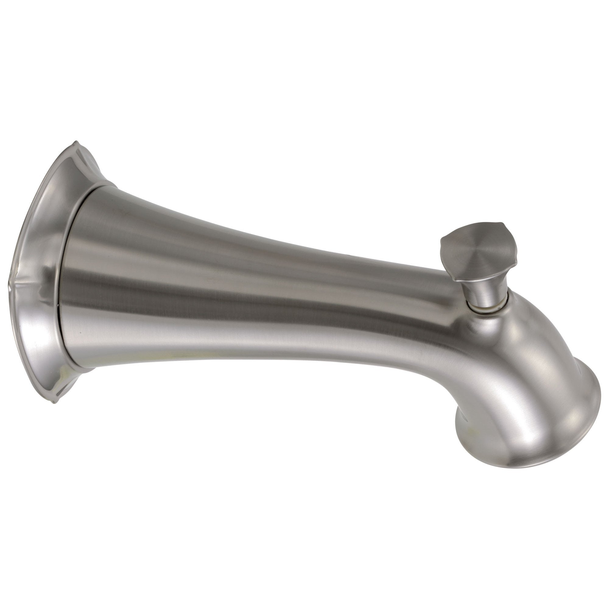 Delta Stainless Steel Finish Pull-Up Diverter Tub Spout DRP71018SS