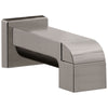 Delta Ara Collection Stainless Steel Finish Modern Pull-Up Diverter Tub Spout DRP75435SS