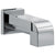 Delta Ara Collection Chrome Finish Modern Pull-Up Diverter Tub Spout DRP75435