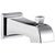Delta Flynn Chrome Finish Tub Spout with Pull-Up Diverter DRP77091