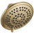 Delta Champagne Bronze Finish 5-Setting Raincan Shower Head DRP78575CZ
