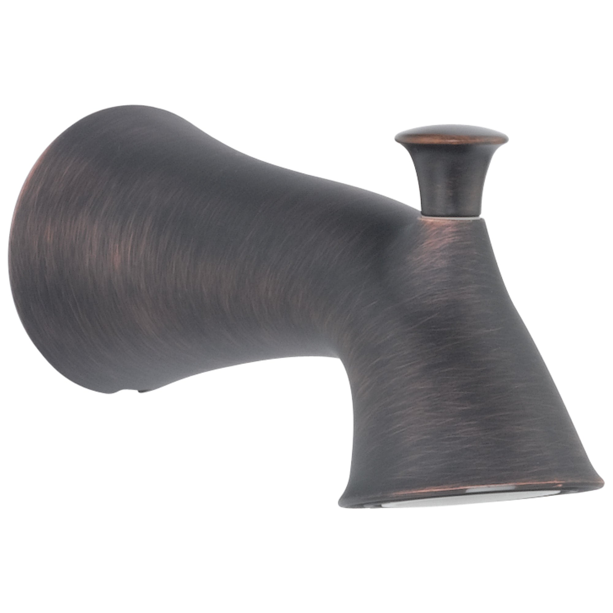 Delta Lahara Collection Venetian Bronze Finish Slip On Tub Spout with Pull-Up Diverter DRP83677RB
