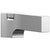 Delta Zura Collection Chrome Finish Modern Tub Spout with Pull Up Diverter DRP84412