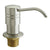 Kingston Brass Satin Nickel Milano deck mount Easy Fill Soap Dispenser SD2618