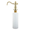 Kingston Brass Polished Brass Vintage deck mount Easy Fill Soap Dispenser SD7602