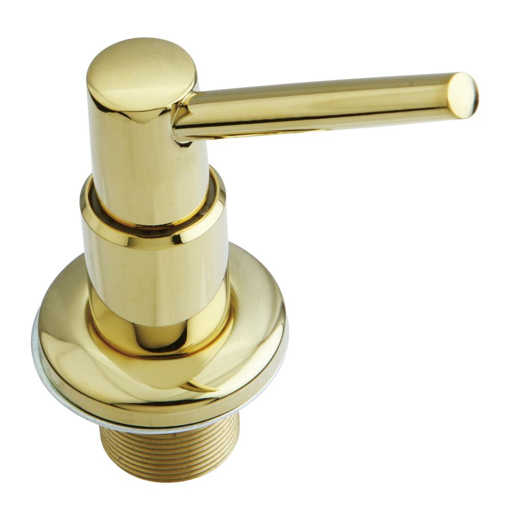 Kingston Brass Polished Brass Elinvar deck mount Easy Fill Soap Dispenser SD8642