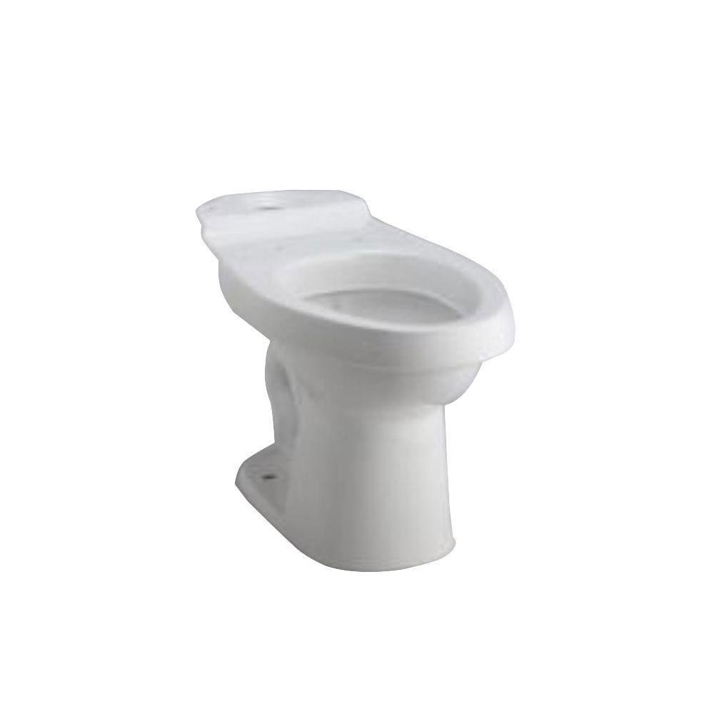 Sterling Karsten Dual Flush Elongated Toilet Bowl Only in White 663886