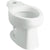 Sterling Windham 1.28 GPF Elongated Toilet Bowl Only in White 663918