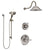 Delta Cassidy Stainless Steel Finish Shower System with Temp2O Control Handle, 3-Setting Diverter, Showerhead, and Hand Shower w/ Slidebar SS14005SS2