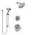 Delta Cassidy Stainless Steel Finish Shower System with Temp2O Control Handle, 3-Setting Diverter, Showerhead, and Hand Shower w/ Slidebar SS14005SS3