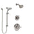 Delta Cassidy Stainless Steel Finish Shower System with Temp2O Control Handle, 3-Setting Diverter, Showerhead, and Hand Shower w/ Slidebar SS14005SS9