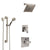 Delta Ara Stainless Steel Finish Shower System with Temp2O Control Handle, 3-Setting Diverter, Showerhead, and Hand Shower with Grab Bar SS14012SS4