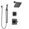 Delta Dryden Venetian Bronze Finish Shower System with Control Handle, 3-Setting Diverter, Showerhead, and Hand Shower with Slidebar SS142511RB4