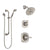 Delta Addison Stainless Steel Finish Shower System with Control Handle, 3-Setting Diverter, Showerhead, and Hand Shower with Slidebar SS14292SS5