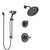 Delta Cassidy Venetian Bronze Finish Shower System with Control Handle, 3-Setting Diverter, Showerhead, and Hand Shower with Slidebar SS142971RB5