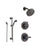 Delta Lahara Venetian Bronze Shower System with Normal Shower Handle, 3-setting Diverter, Modern Round Showerhead, and Handheld Shower SS143885RB