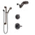 Delta Lahara Venetian Bronze Finish Shower System with Control Handle, 3-Setting Diverter, Dual Showerhead, and Hand Shower with Grab Bar SS1438RB5