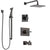 Delta Vero Venetian Bronze Finish Tub and Shower System with Control Handle, 3-Setting Diverter, Showerhead, and Hand Shower with Slidebar SS14453RB4