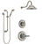 Delta Victorian Stainless Steel Finish Shower System with Control Handle, 3-Setting Diverter, Showerhead, and Hand Shower with Slidebar SS1455SS8