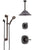Delta Addison Venetian Bronze Shower System with Control Handle, 3-Setting Diverter, Ceiling Mount Showerhead, and Hand Shower with Grab Bar SS1492RB4