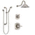 Delta Addison Stainless Steel Finish Shower System with Control Handle, 3-Setting Diverter, Showerhead, and Hand Shower with Slidebar SS1492SS1