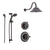 Delta Linden Venetian Bronze Shower System with Normal Shower Handle, 3-setting Diverter, Large Rain Showerhead, and Handheld Shower SS149481RB