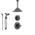 Delta Linden Venetian Bronze Shower System with Normal Shower Handle, 3-setting Diverter, Showerhead, and Handheld Shower Spray SS149482RB
