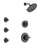 Delta Linden Venetian Bronze Finish Shower System with Control Handle, 3-Setting Diverter, Showerhead, and 3 Body Sprays SS1494RB2