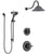 Delta Linden Venetian Bronze Finish Shower System with Control Handle, 3-Setting Diverter, Showerhead, and Hand Shower with Slidebar SS1494RB6