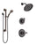 Delta Cassidy Venetian Bronze Finish Shower System with Control Handle, 3-Setting Diverter, Showerhead, and Hand Shower with Grab Bar SS14971RB1