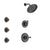 Delta Cassidy Venetian Bronze Finish Shower System with Control Handle, 3-Setting Diverter, Showerhead, and 3 Body Sprays SS14971RB3