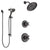 Delta Cassidy Venetian Bronze Finish Shower System with Control Handle, 3-Setting Diverter, Showerhead, and Hand Shower with Slidebar SS14972RB2
