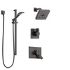 Delta Vero Venetian Bronze Finish Shower System with Dual Control Handle, 3-Setting Diverter, Showerhead, and Hand Shower with Slidebar SS172532RB4