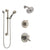 Delta Compel Stainless Steel Finish Shower System with Dual Control Handle, 3-Setting Diverter, Showerhead, and Hand Shower with Grab Bar SS17261SS3