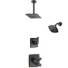 Delta Ashlyn Venetian Bronze Finish Shower System with Dual Control Handle, 3-Setting Diverter, Showerhead, and Ceiling Mount Showerhead SS17264RB6