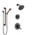 Delta Linden Venetian Bronze Finish Shower System with Dual Control Handle, 3-Setting Diverter, Showerhead, and Hand Shower with Grab Bar SS17294RB3