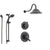 Delta Lahara Venetian Bronze Shower System with Dual Control Shower Handle, 3-setting Diverter, Large Rain Showerhead, and Handheld Shower SS173881RB