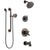 Delta Trinsic Venetian Bronze Tub and Shower System with Dual Control Handle, 3-Setting Diverter, Showerhead, and Hand Shower with Grab Bar SS17459RB5