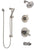 Delta Compel Stainless Steel Finish Tub and Shower System with Dual Control Handle, Diverter, Showerhead, and Hand Shower with Slidebar SS17461SS5