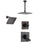 Delta Dryden Venetian Bronze Shower System with Dual Control Shower Handle, 3-setting Diverter, Large Modern Rain Square Shower Head, and Wall Mount Showerhead SS175184RB