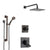 Delta Dryden Venetian Bronze Finish Shower System with Dual Control Handle, 3-Setting Diverter, Showerhead, and Hand Shower with Grab Bar SS1751RB2