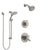 Delta Compel Stainless Steel Finish Shower System with Dual Control, 3-Setting Diverter, Temp2O Showerhead, and Hand Shower with Slidebar SS1761SS2
