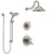Delta Compel Stainless Steel Finish Shower System with Dual Control Handle, Diverter, Showerhead, and Temp2O Hand Shower with Slidebar SS1761SS3