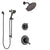 Delta Linden Venetian Bronze Finish Shower System with Dual Control Handle, 3-Setting Diverter, Showerhead, and Hand Shower with Slidebar SS1794RB3