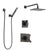 Delta Vero Venetian Bronze Shower System with Dual Thermostatic Control Handle, Diverter, Showerhead, and Hand Shower with Wall Bracket SS17T2531RB5